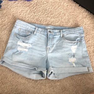 Size 12 Old Navy Boyfriend Shorts